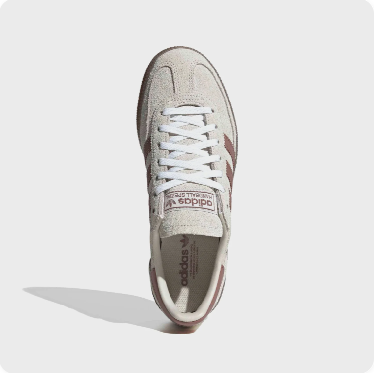 Adidas Spezial Low-Top Sneakers – Cream & Dusty Rose