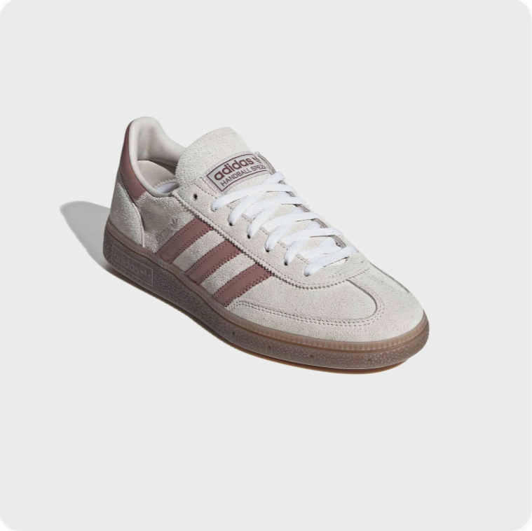 Adidas Spezial Low-Top Sneakers – Cream & Dusty Rose