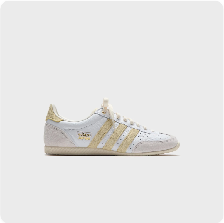 Adidas Japan Low-Top Sneakers – White & Cream