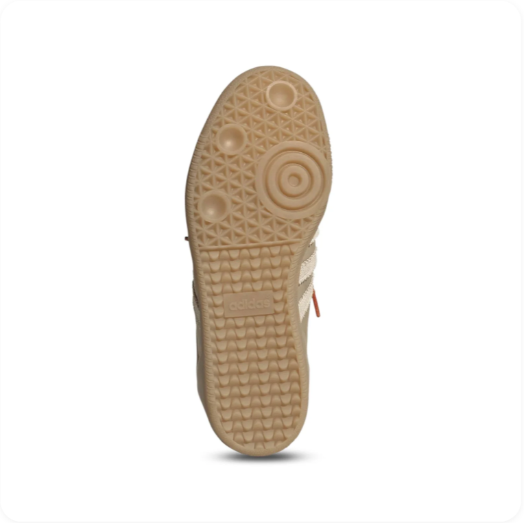 Adidas Low-Top Sneakers – Beige & Cream with Multicolored Laces