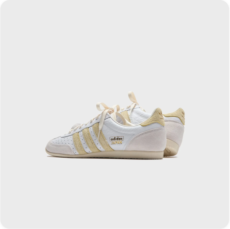 Adidas Japan Low-Top Sneakers – White & Cream