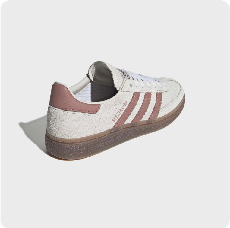 Adidas Spezial Low-Top Sneakers – Cream & Dusty Rose