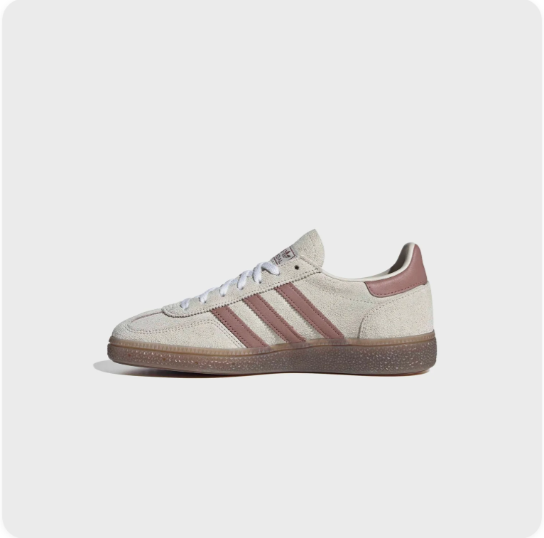 Adidas Spezial Low-Top Sneakers – Cream & Dusty Rose